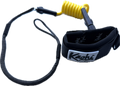 Kaohi Inviz Mini Hybrid Calf Leash-Black/Yellow-8mm