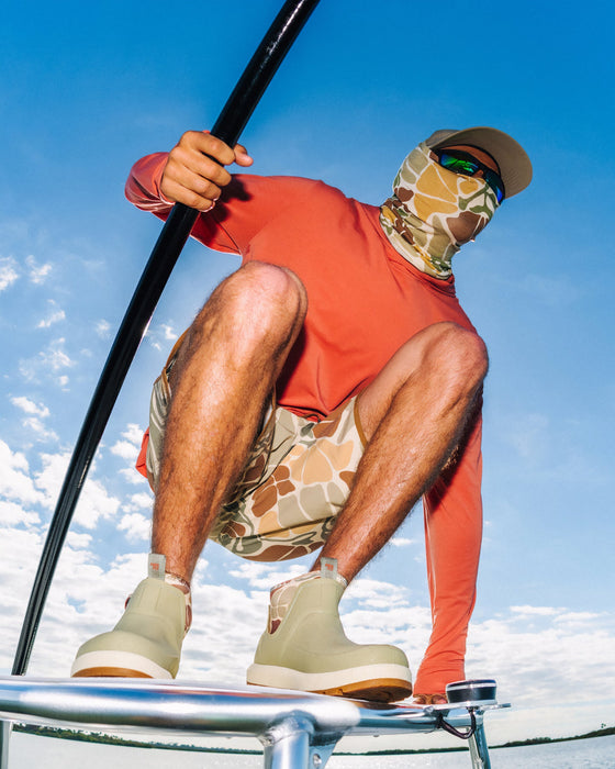 Free Fly x REEF Bamboo Lightweight Sun Mask-Floral Camo