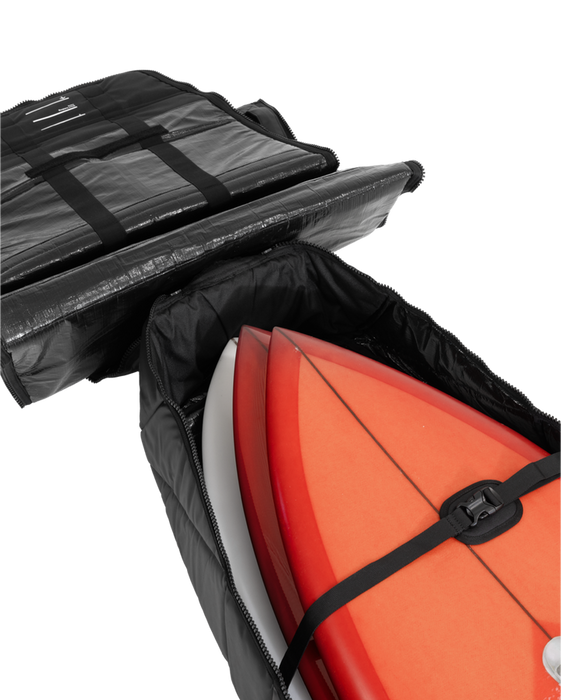 DB Surf Pro Coffin 3-4 Boards Midlength Boardbag-Black Out