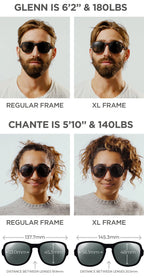 Ombraz Teton Sunglasses-Honey/Polar Grey