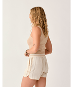Carve Designs Ever Tank-Biscuit Stripe