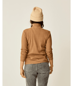 Carve Designs Denise Turtleneck L/S Shirt-Rum Lurex