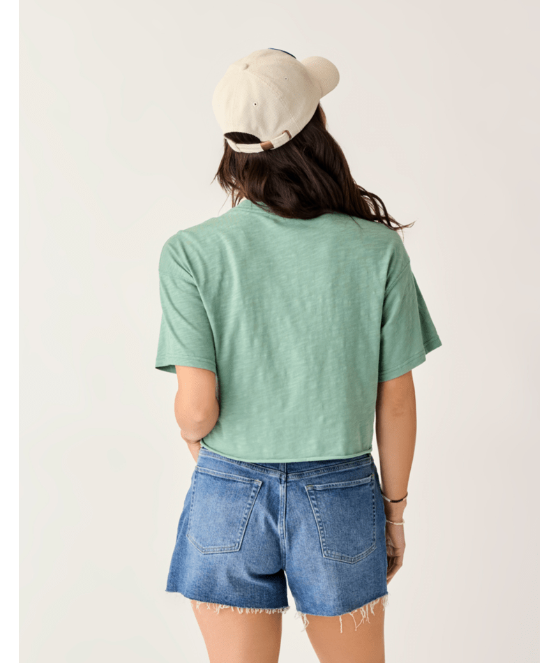 Carve Designs Parker Graphic Tee-Haze Grid