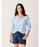Carve Designs Mara Slub Polo L/S Shirt-La Paz