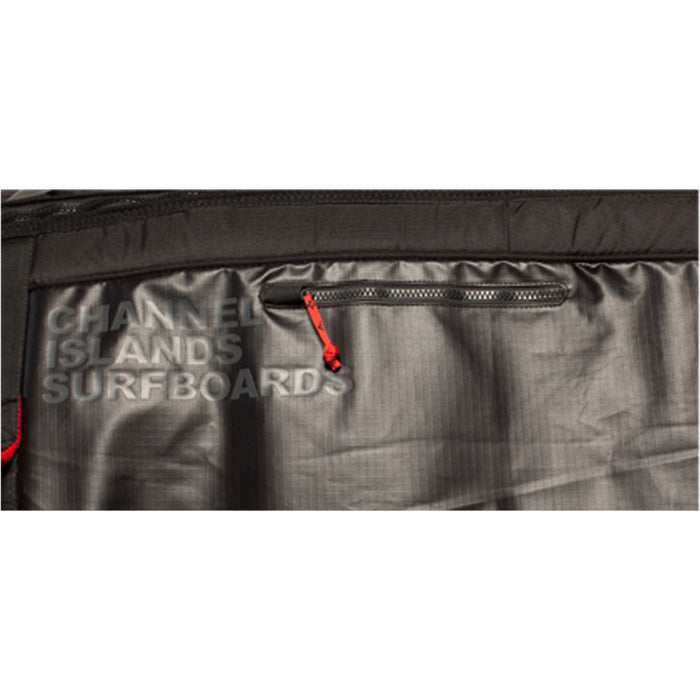 Channel Islands Single/Double Traveler Shortboard Boardbag-Black
