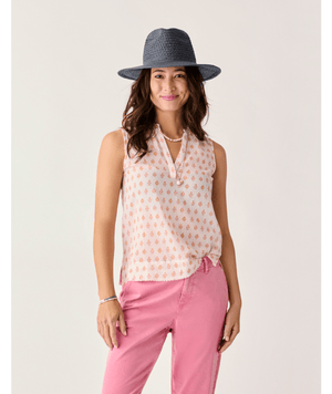 Carve Designs Dylan Tank-Pink Batik