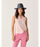 Carve Designs Dylan Tank-Pink Batik