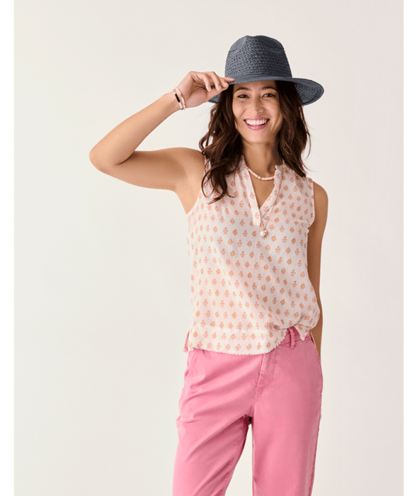 Carve Designs Dylan Tank-Pink Batik