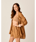 Carve Designs Taylor Linen Tunic-Rum Chambray