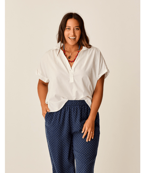 Carve Designs Elliott Voile Shirt-Cloud