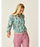 Carve Designs Dylan Gauze Tunic L/S Shirt-Cloud Multifloral