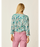 Carve Designs Dylan Gauze Tunic L/S Shirt-Cloud Multifloral