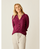 Carve Designs Dylan Gauze Tunic L/S Shirt-Nirvana Stitch