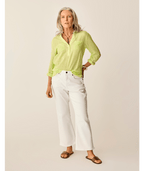 Carve Designs Dylan Textured L/S Shirt-Limeade