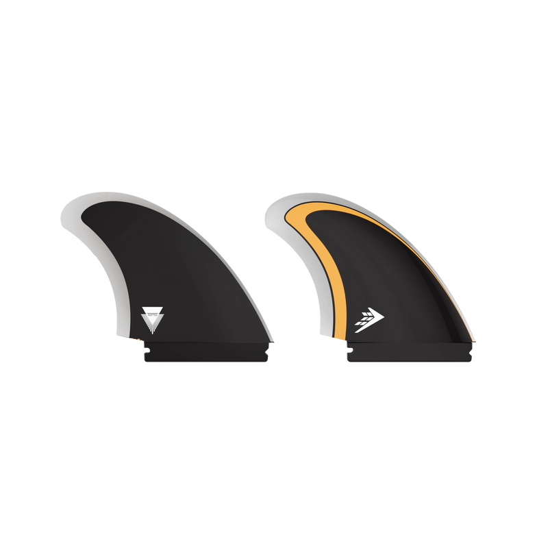 Firewire Tomo Max Keel Twin Fin Set-Black-Medium