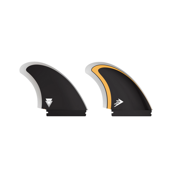 Firewire Tomo Max Keel Twin Fin Set-Black-Large — REAL Watersports