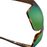 Cordina Sawyer 2 Glass Sunglasses-Matte Tort/Green Mirror Polar