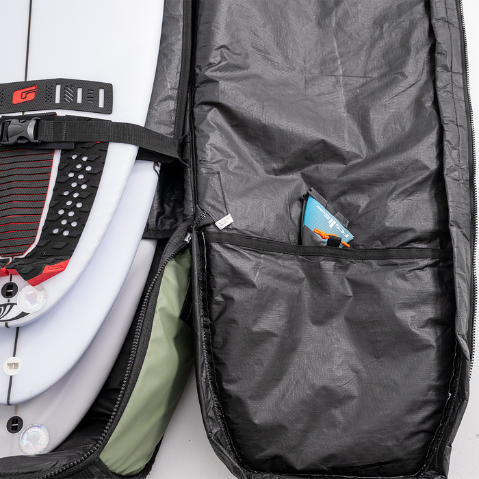 FCS Travel 2 Shortboard/Fish Boardbag-Alpine