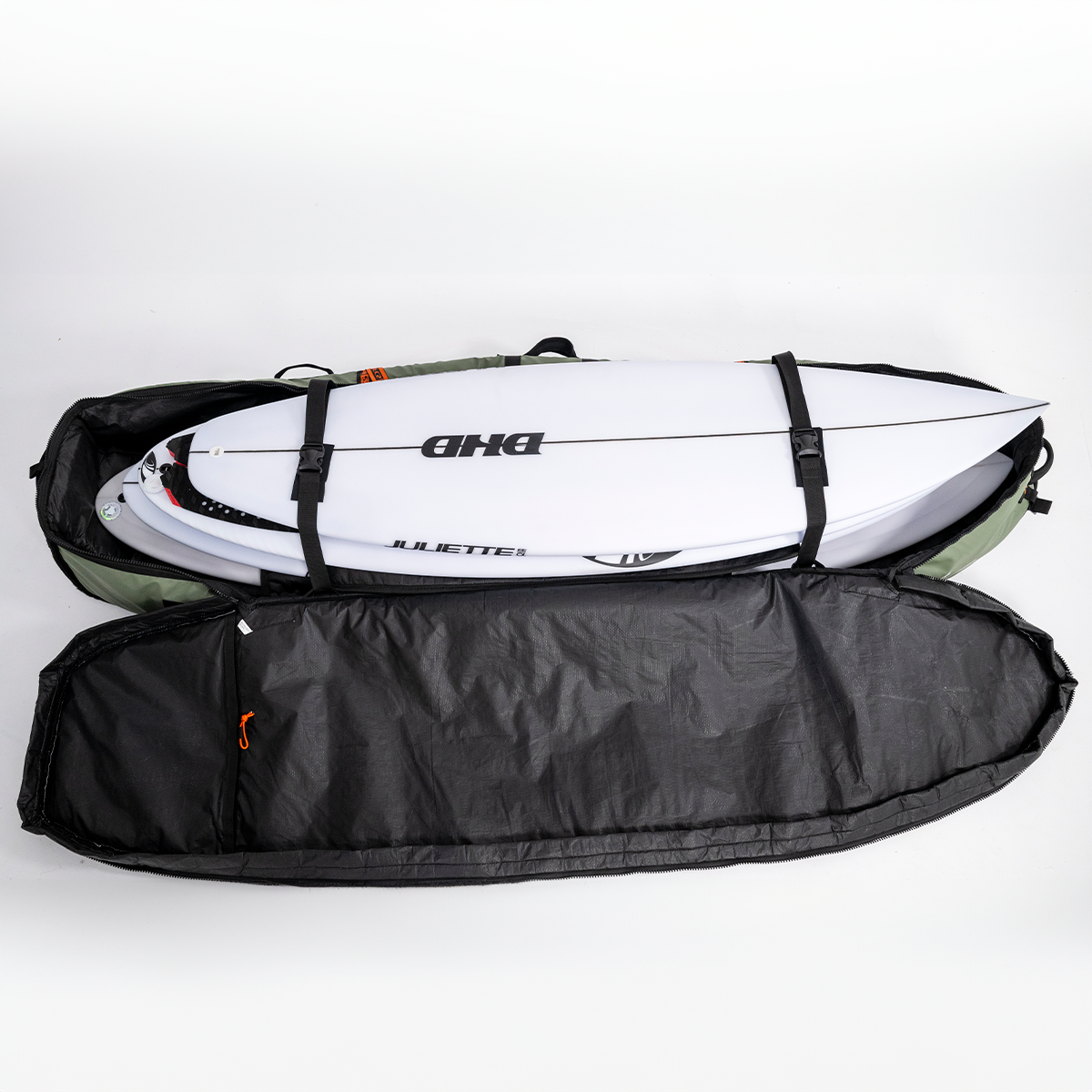 FCS Travel 2 Shortboard/Fish Boardbag-Alpine