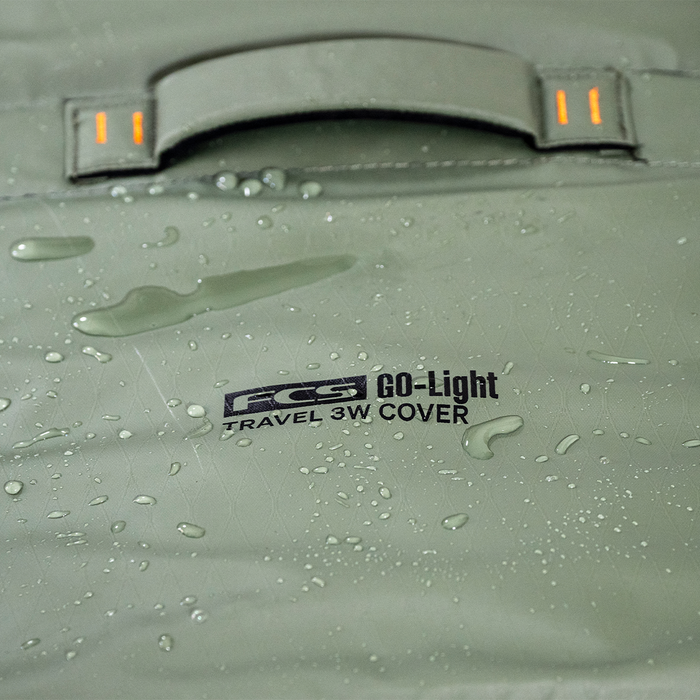 FCS Travel 2 Shortboard/Fish Boardbag-Alpine