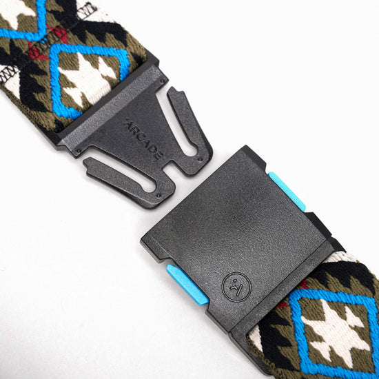 Arcade Twilight Belt-Oat/Turquoise