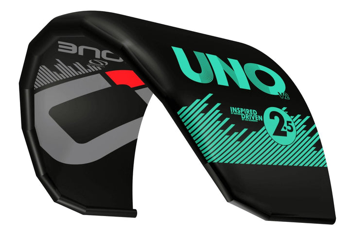 Ozone Uno V2 Kite-Black-2.5m