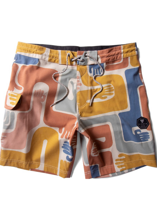 Vissla Brotherhood 17.5" Boardshorts-Dune