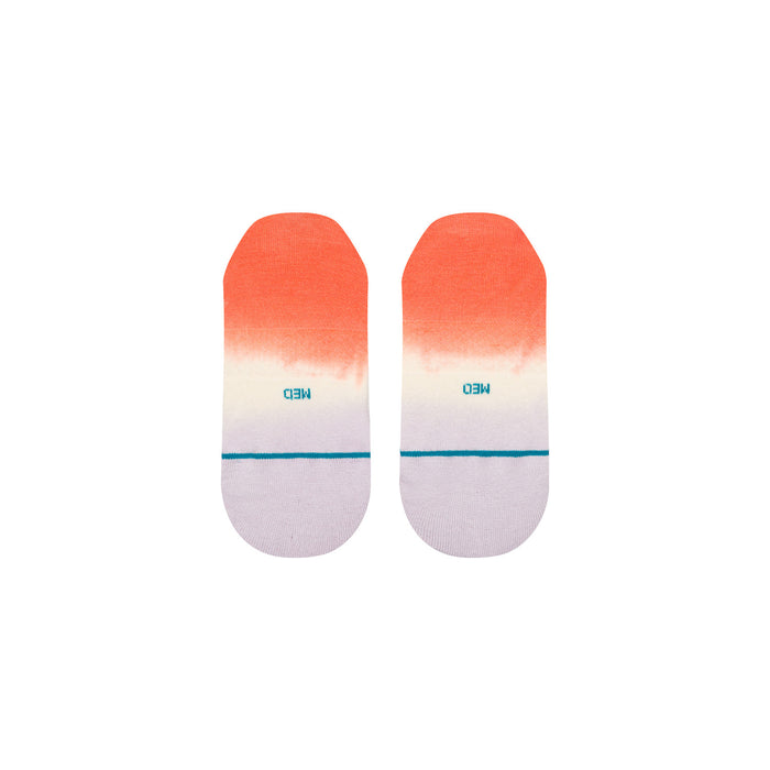 Stance Double Dip No Socks-Coral