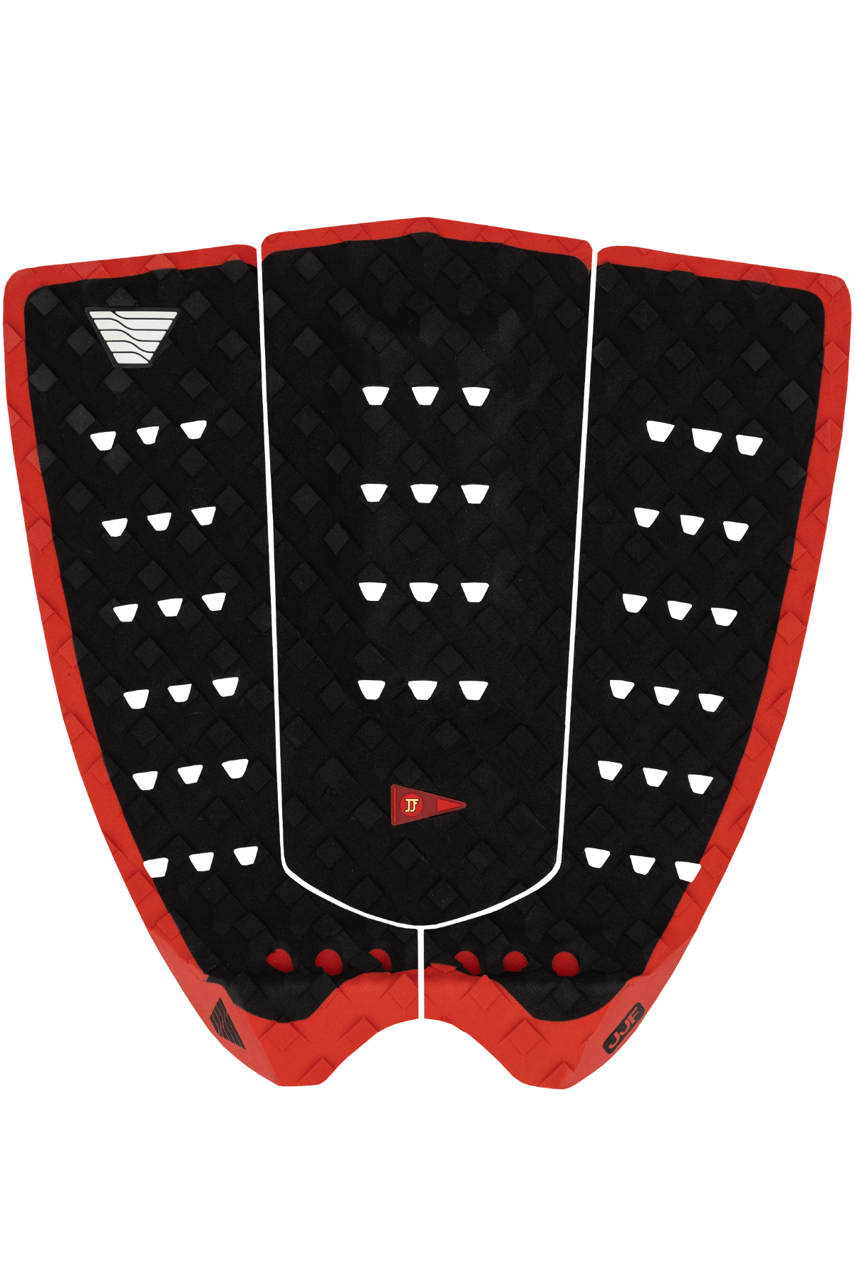 VEIA JJF Round Tail Pro Traction Pad-Night/Red