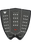 VEIA JJF Round Tail Pro Traction Pad-Storm/Night