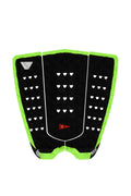 VEIA JJF Squash Tail Grom Traction Pad-Night/Hi Vis Green