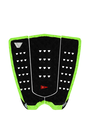 VEIA JJF Squash Tail Grom Traction Pad-Night/Hi Vis Green