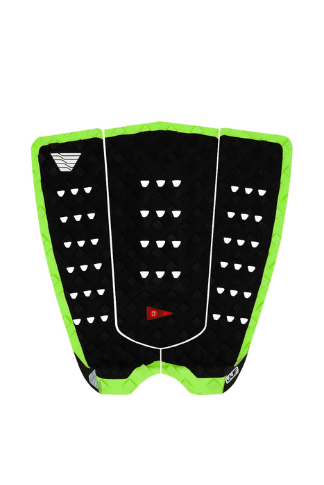 VEIA JJF Squash Tail Grom Traction Pad-Night/Hi Vis Green