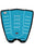 VEIA JJF Squash Tail Pro Traction Pad-Blue/Night