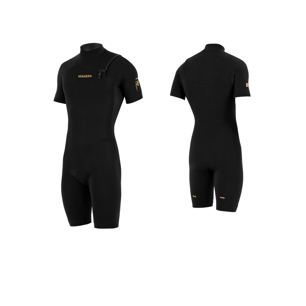 Manera Seafarer 2/2 FZ Springsuit-Black