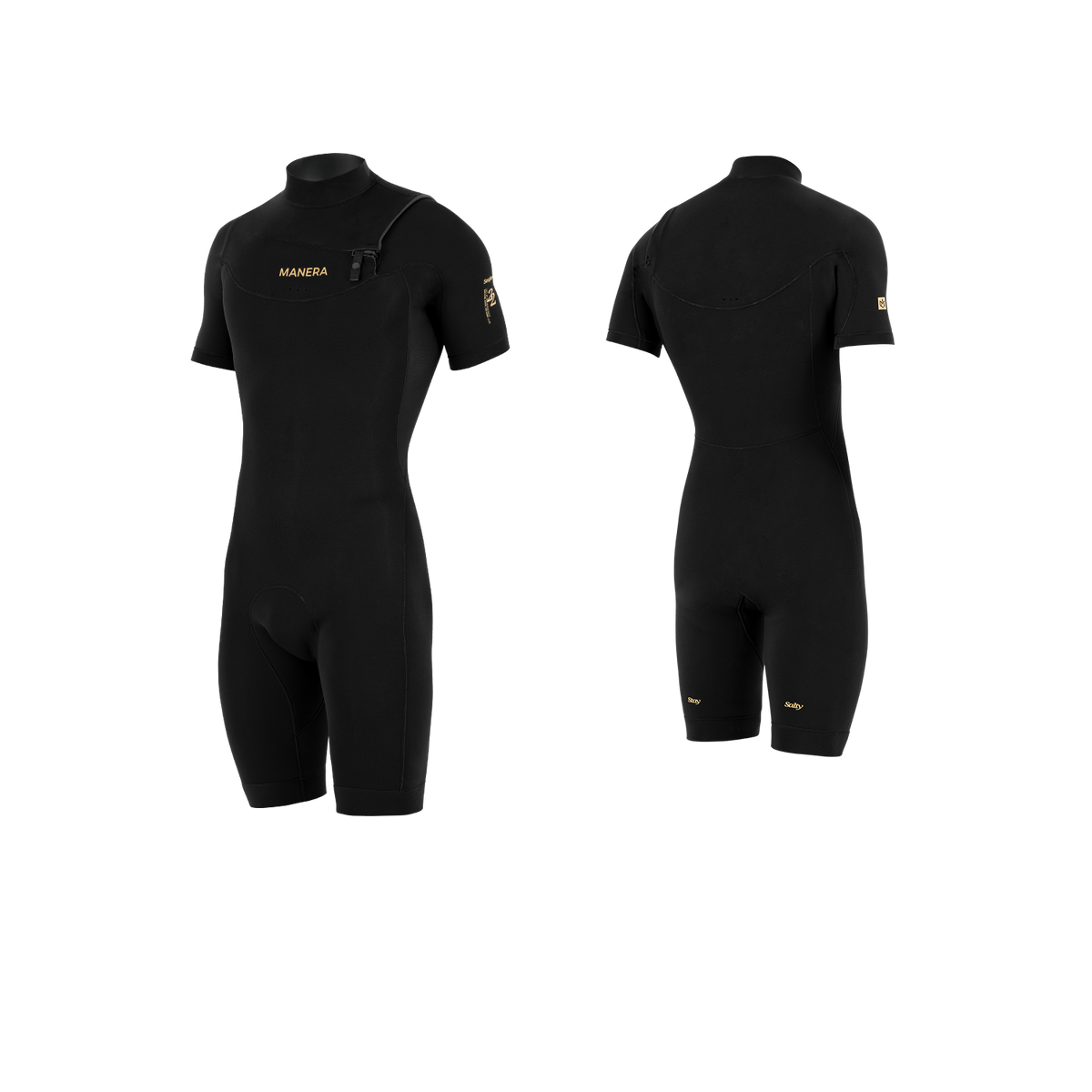 Manera Seafarer 2/2 FZ Springsuit-Black