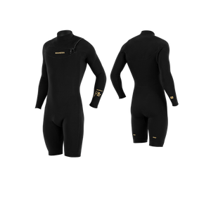 Manera Seafarer Shorty Hybrid FZ 3/2 Wetsuit-Black