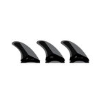 Firewire Velox Single Tab Tri Fin Set-Charcoal-Large
