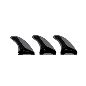 Firewire Velox Single Tab Tri Fin Set-Charcoal-Large
