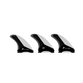 Firewire Velox Single Tab Tri Fin Set-White-Medium