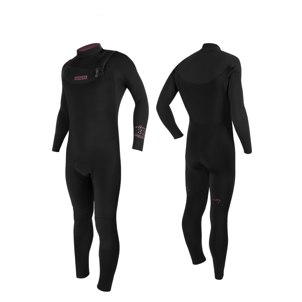 Manera X10D 3/2 FZ Wetsuit-Black