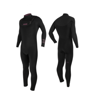 Manera X10D 3/2 FZ Wetsuit-Black