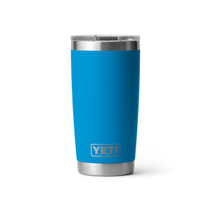 Yeti Rambler 20 oz Tumbler MS -Big Wave Blue
