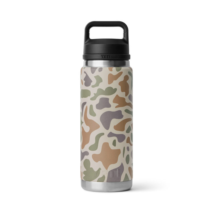 Yeti Rambler 26 oz Bottle Chug-Tan Camo