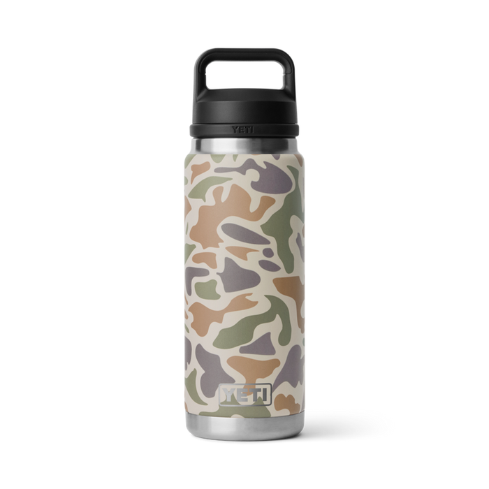 Yeti Rambler 26 oz Bottle Chug-Tan Camo