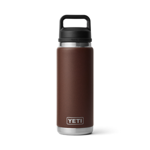 Yeti Rambler 26 oz Bottle Chug-Wetlands Brown