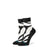 Stance Ze Qtr Socks-Black