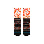 Stance Encyclia Mid Tab Socks-Red