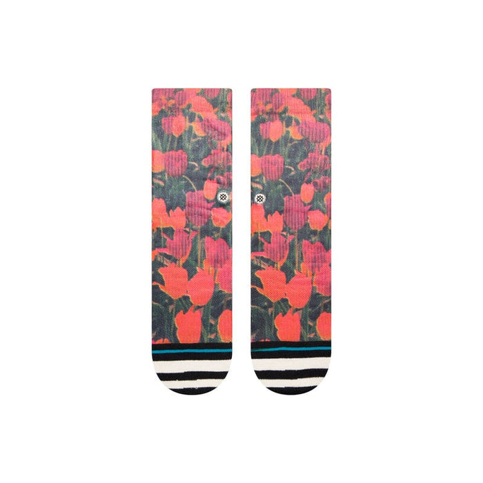 Stance Riso Crew Socks-Black