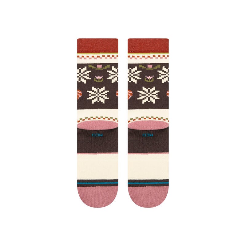 Stance Mistling Toes Crew Socks-Dusty Rose
